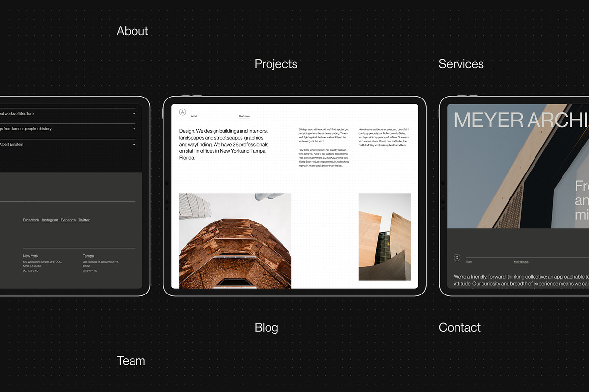 MA — Architecture Figma Template, a Landing Page Template by Spartak Vee (Photo 3 of 10)