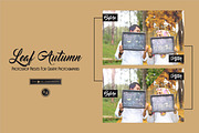 Leaf Autumn, an Action Add-On by Salman Photocreative (Thumbnail 4 of 4)