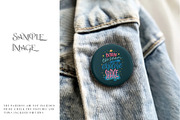 Pin Badge Collction PNG & PSD Mockup, a Product Mockup by mock-ups (Thumbnail 6 of 22)