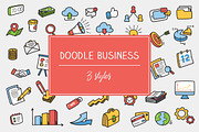Doodle Business Icon and Clipart, an Object Graphic by Ladle&co. (Thumbnail 2 of 3)