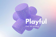 Playful Abstract 3D Shapes, a Graphic by LarysaZabrotskaya (Thumbnail 8 of 10)