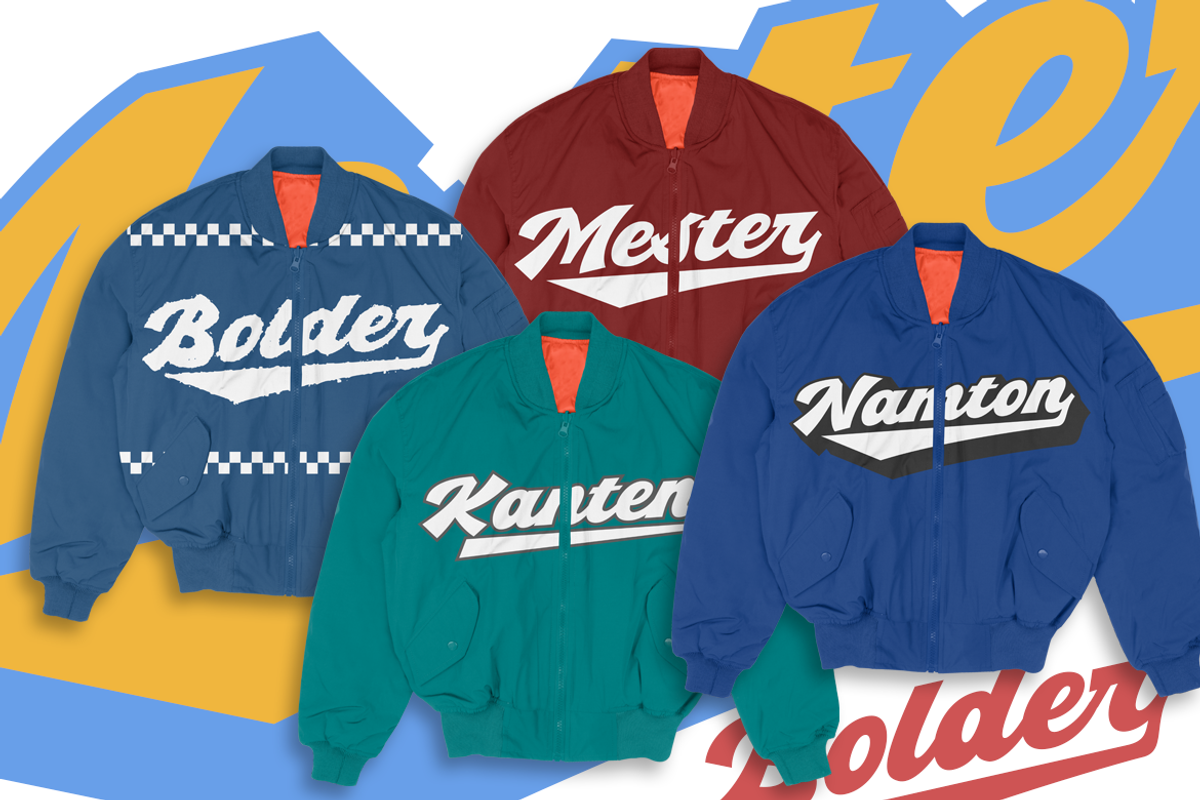 London Script || Retro Bold Font, a Script Font by Rochart (Photo 10 of 12)