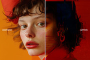 Distortion Glitch Photo Effect, a Layer Style Add-On by dokudokunomi (Thumbnail 2 of 4)