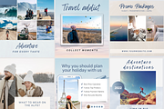 40 TRAVEL Canva + FREE Business, a Social Media Template by Talipic Designs (Thumbnail 2 of 7)