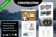 Construction - Email Template, an Email Template by FourDinos (Thumbnail 1 of 3)