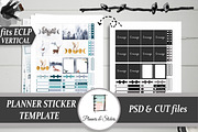 Planner Sticker Template ECLP, a Design Template by DigitalDesignAI (Thumbnail 1 of 7)