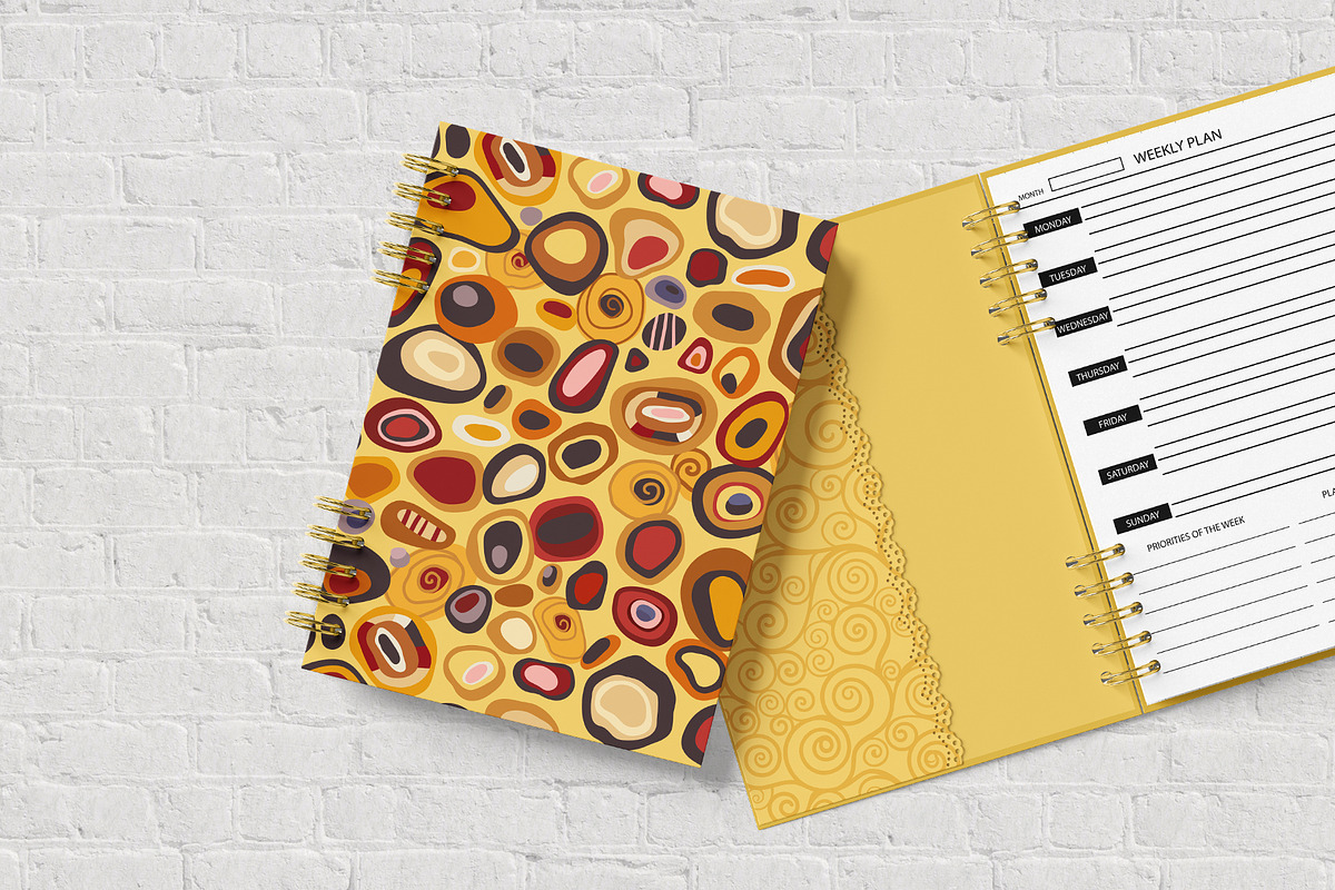 Klimt inspired patterns collection, a Pattern Graphic by My Space Garden (Photo 13 of 13)