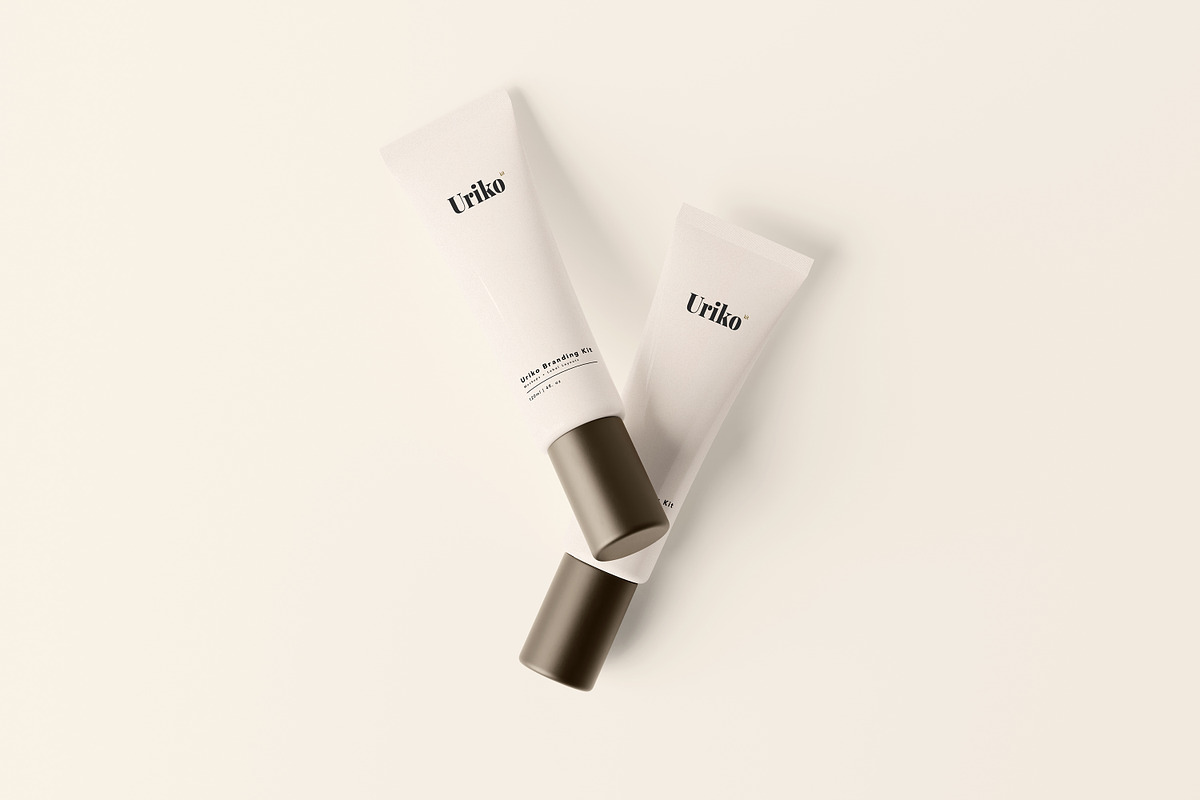 Uriko - Cosmetic Branding Kit, a Packaging Mockup by pmvch (Photo 11 of 26)