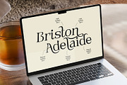 Novarick, a Serif Font by din-studio.com (Thumbnail 4 of 16)