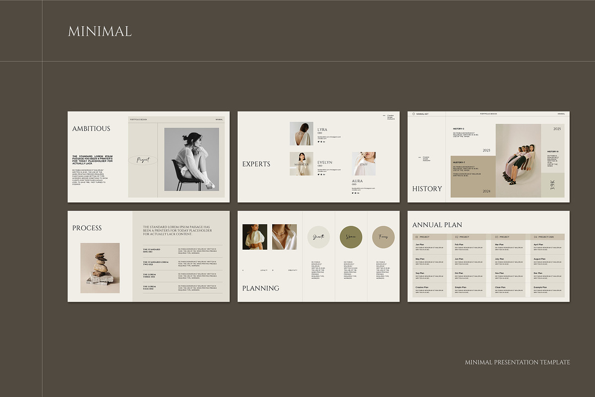 RAYE | Minimal Presentation Template, a Presentation Template by slidestock55 (Photo 10 of 11)