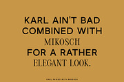 Karl – Cool Sans w Unique Alternates, a Sans Serif Font by Local Desk Designstudio (Thumbnail 15 of 28)
