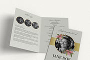 Funeral Program Template I Canva, an Invitation Template by The Social Stuff (Thumbnail 4 of 10)