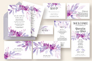 Dreamy Floral & Leaves Wedding Suite, an Invitation Template by Knotted Design (Thumbnail 1 of 5)