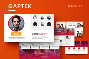 Gaptek - Business Google Slide Templ, a Presentation Template by Dens Creative Studio