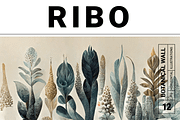 Ribo Collection · Botanical Wall, a Decorative Illustration by milatovar (Thumbnail 1 of 15)