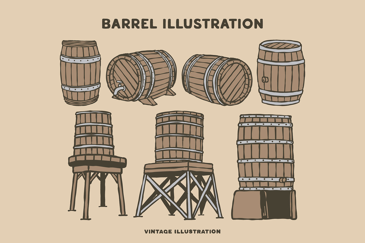 Outdoor Vintage Collection Vol 1, a Seasonal Illustration by rbcs_vibes (Photo 17 of 28)