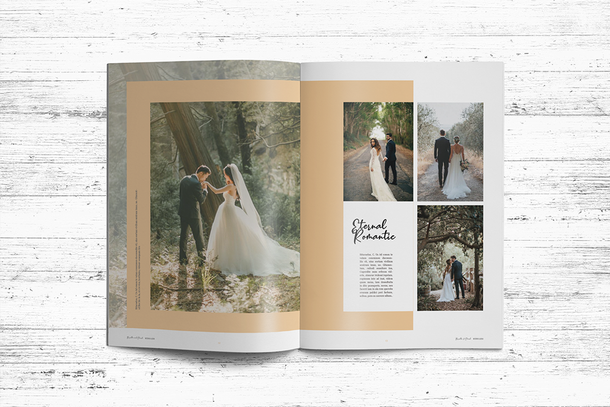 Wedding Album Template, a Magazine Template by spidergraph (Photo 8 of 16)