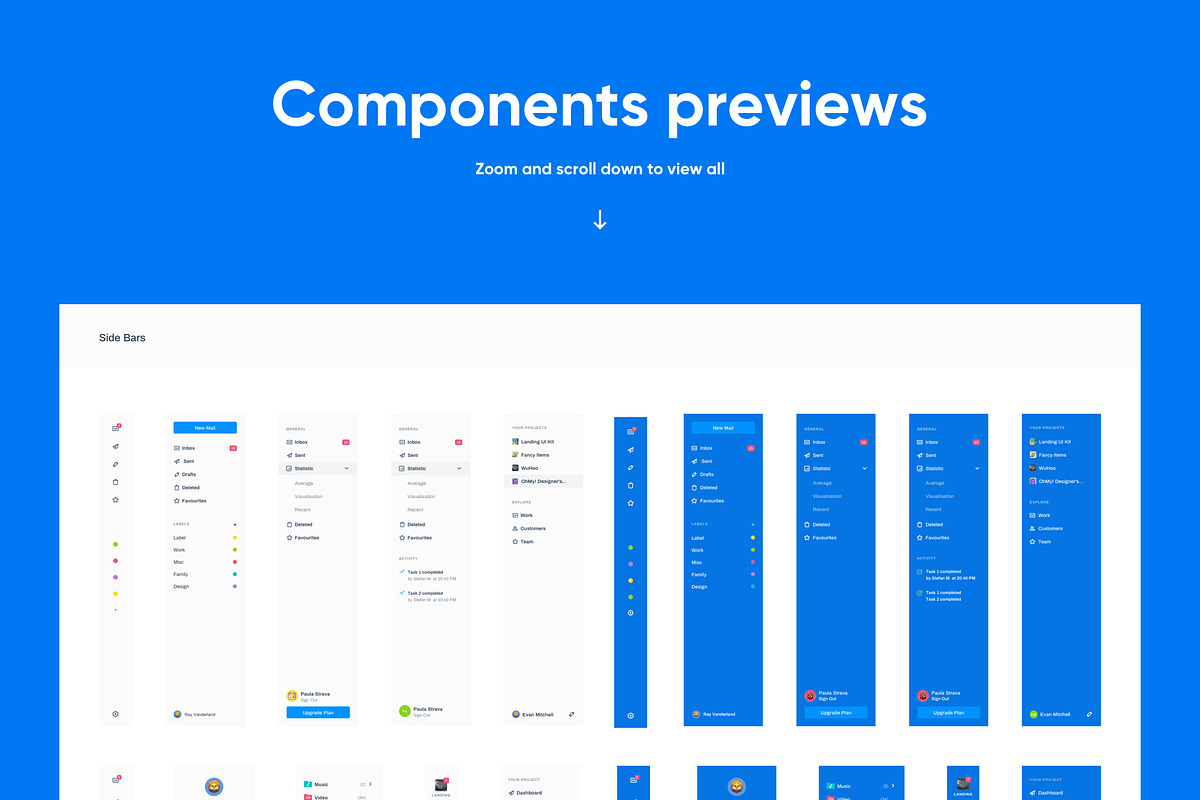 .controlpanel – Design System, an UI Kit Template by ls.graphics