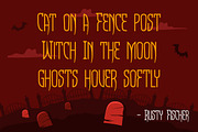 Racula - Gothic Serif Font, a Serif Font by Typefactoryco (Thumbnail 6 of 8)