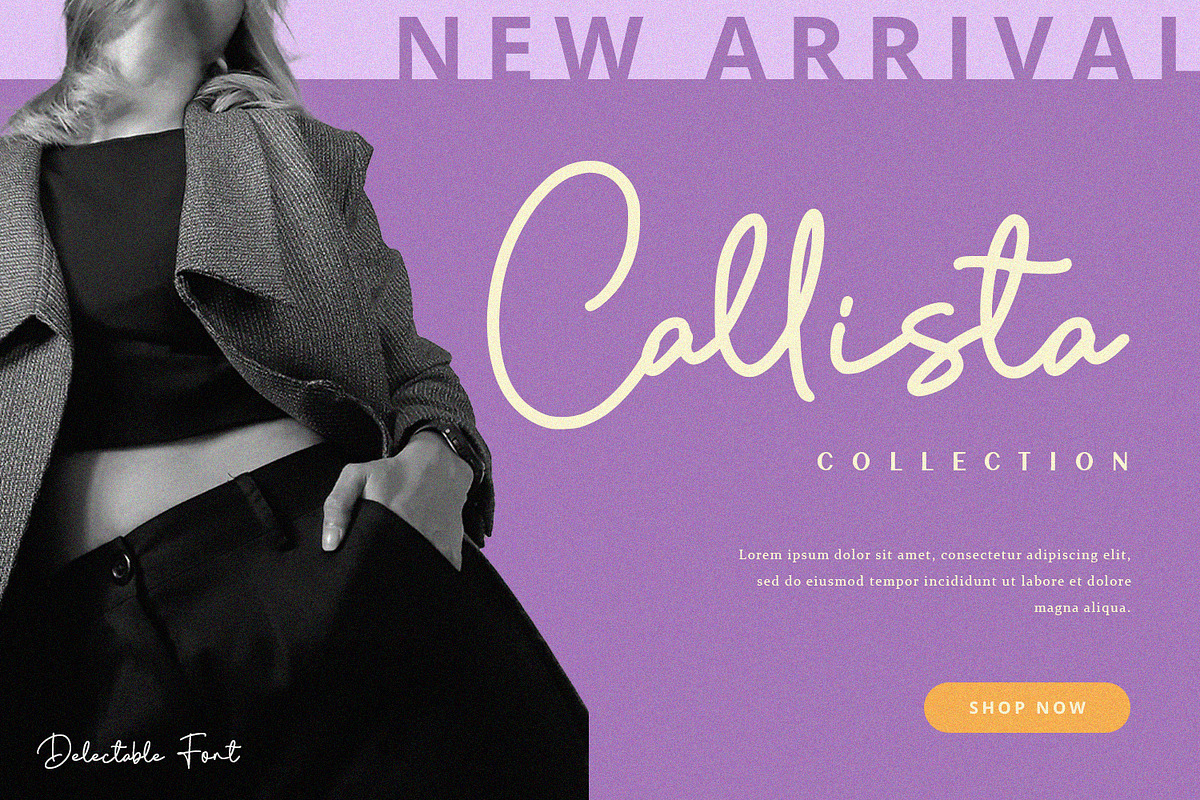 Delectable - Handwritten Font, a Script Font by Alpaprana (Photo 2 of 9)