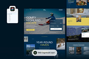 Hotel & Resort Figma Landing Page, a Landing Page Template by SLAB! Design (Thumbnail 2 of 3)