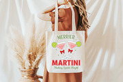 Merrier with a Martini Png, Christma, an Illustration by Designking (Thumbnail 4 of 6)
