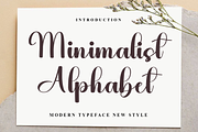 Minimalist Alphabet, a Handwritten Font by FreshTypeINK (Thumbnail 1 of 8)