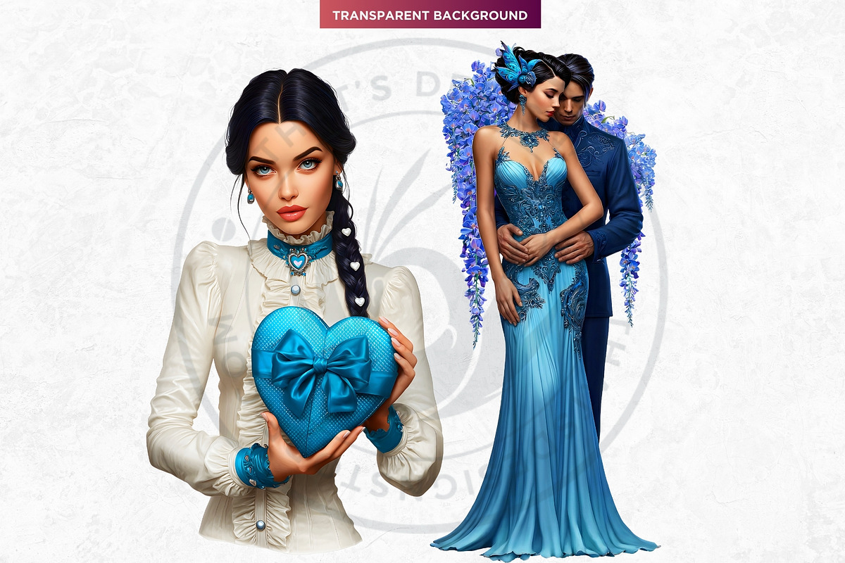 Love Affair Romantic Cliparts, a Person Illustration by ThatsDesignArt (Photo 11 of 17)