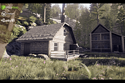 LakeSide Cabin, an Environmental 3D Model by PolyPixel (Thumbnail 3 of 7)
