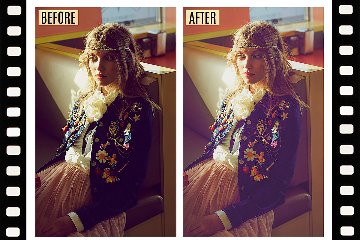 Vintage presets Desktop+Mobile, a Plug-in Add-On by The Mood Setter (Photo 3 of 5)