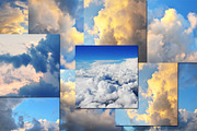 20 SKY CLOUDS Photo Backgrounds preview 3