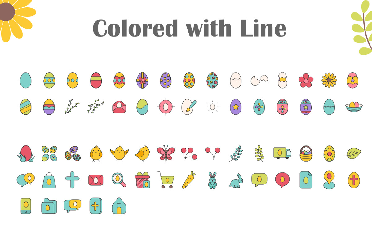65 Easter Icons, an Icon by CustomIconDesign (Photo 3 of 5)