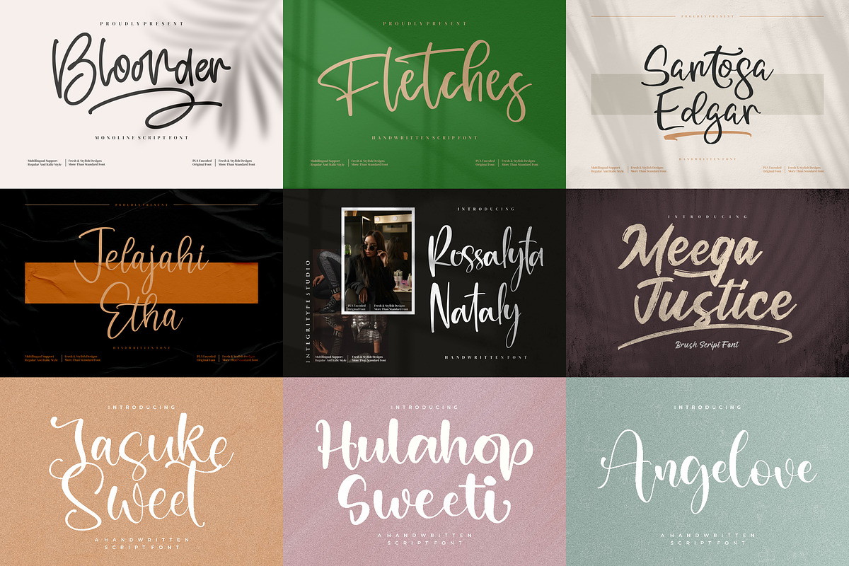 Cute Quirky Crafting | 93 Best Font, a Handwritten Font by Integritype Studio (Photo 4 of 9)