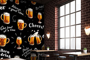 Beer. Patterns, a Background Graphic by Yulia Ogneva (Thumbnail 3 of 4)