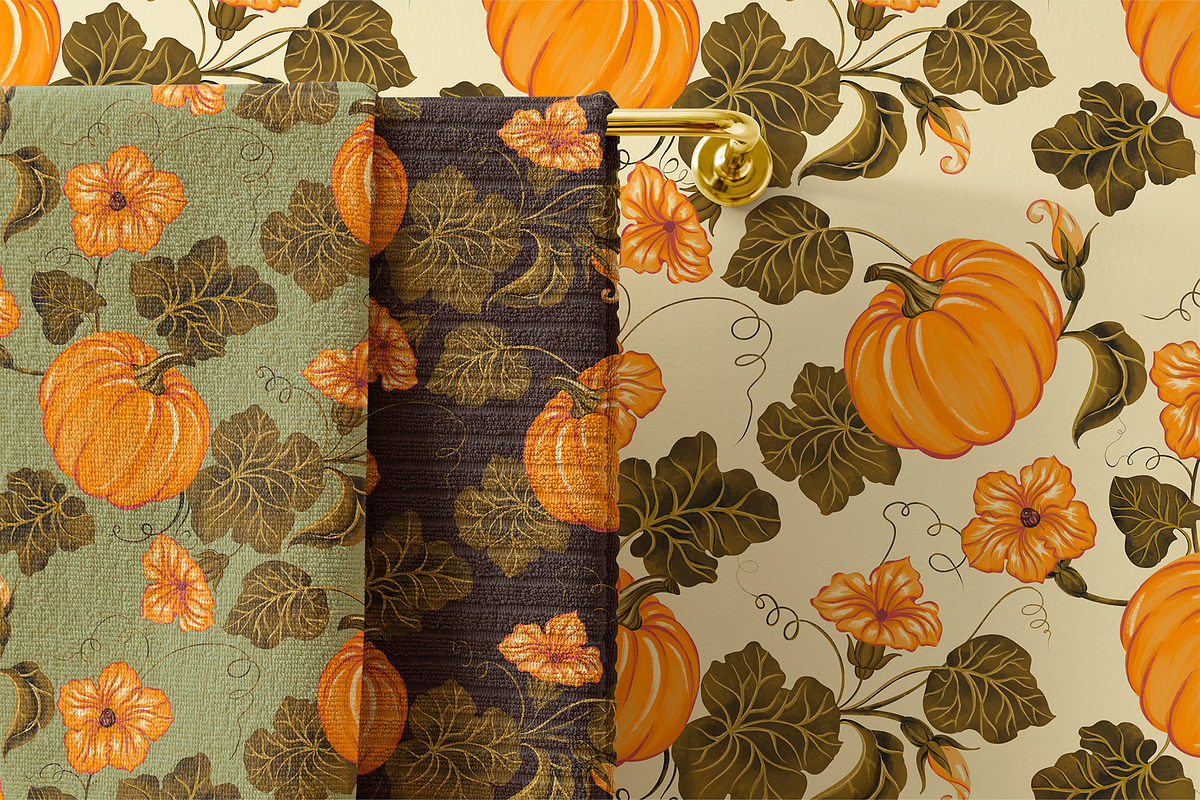 Potiron Autumn, a Seasonal Illustration by MenoMelo Studio (Photo 6 of 9)