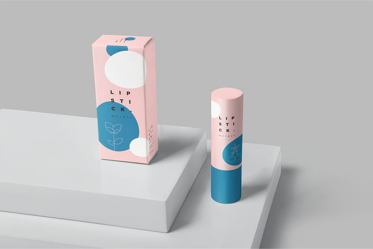 Matte Lipstick Mockups, a Product Mockup by megostudi0 (Photo 4 of 7)