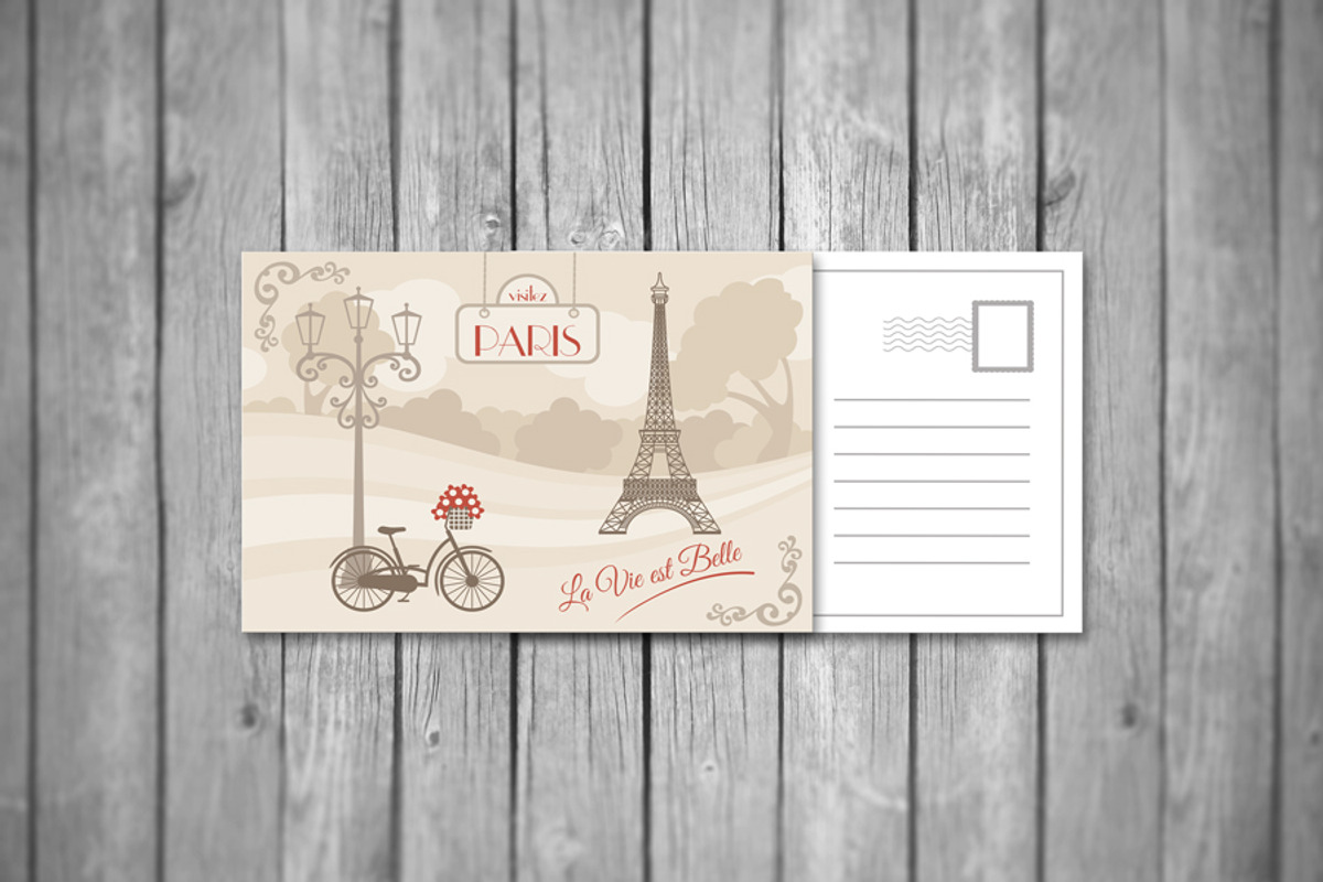 50% OFF -Realistic Postcard Mock Ups, a Print Template by Creative Shop (Photo 4 of 14)