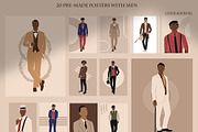 Gentlemen abstract collection, a Decorative Illustration by EasyArt (Thumbnail 4 of 10)