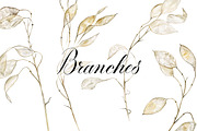 Lunaria branches, an Illustration by Watercolor life (Thumbnail 1 of 7)