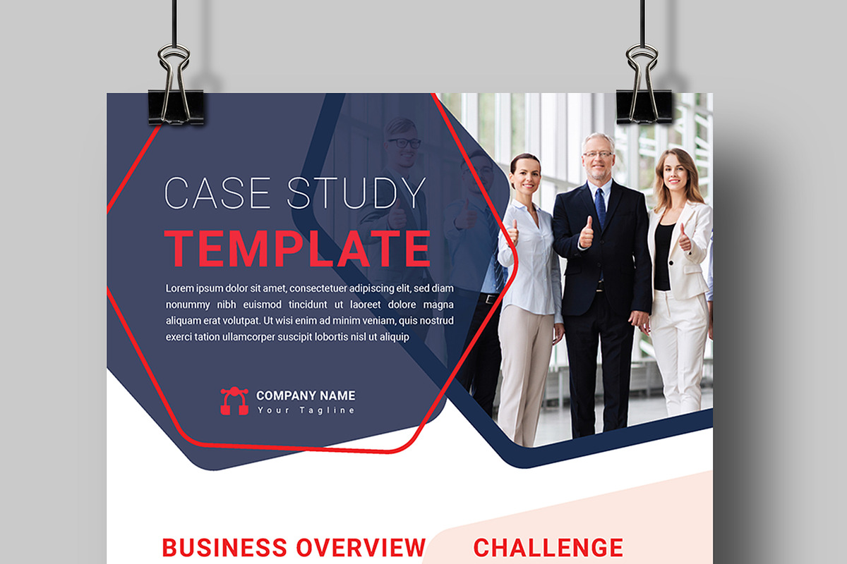 Case Study Template, a Stationery Template by MightyDesign (Photo 2 of 8)