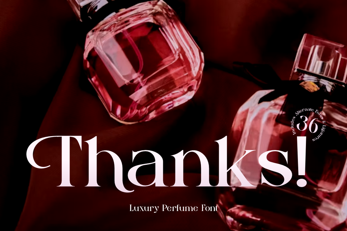 Ryfenot - Luxury Perfume Font, a Serif Font by Iqsiart Studio (Photo 14 of 14)