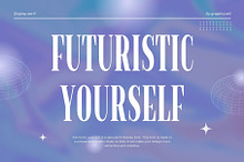 Futuristic Yourself Serif Font