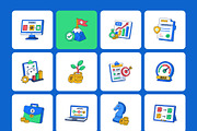 Technology Flat Icons, a Duotone Icon by Brickclay (Thumbnail 9 of 11)