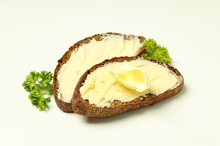 Concept of breakfast, eat food with butter, a Food & Drink Photo by AtlasStudio PRO