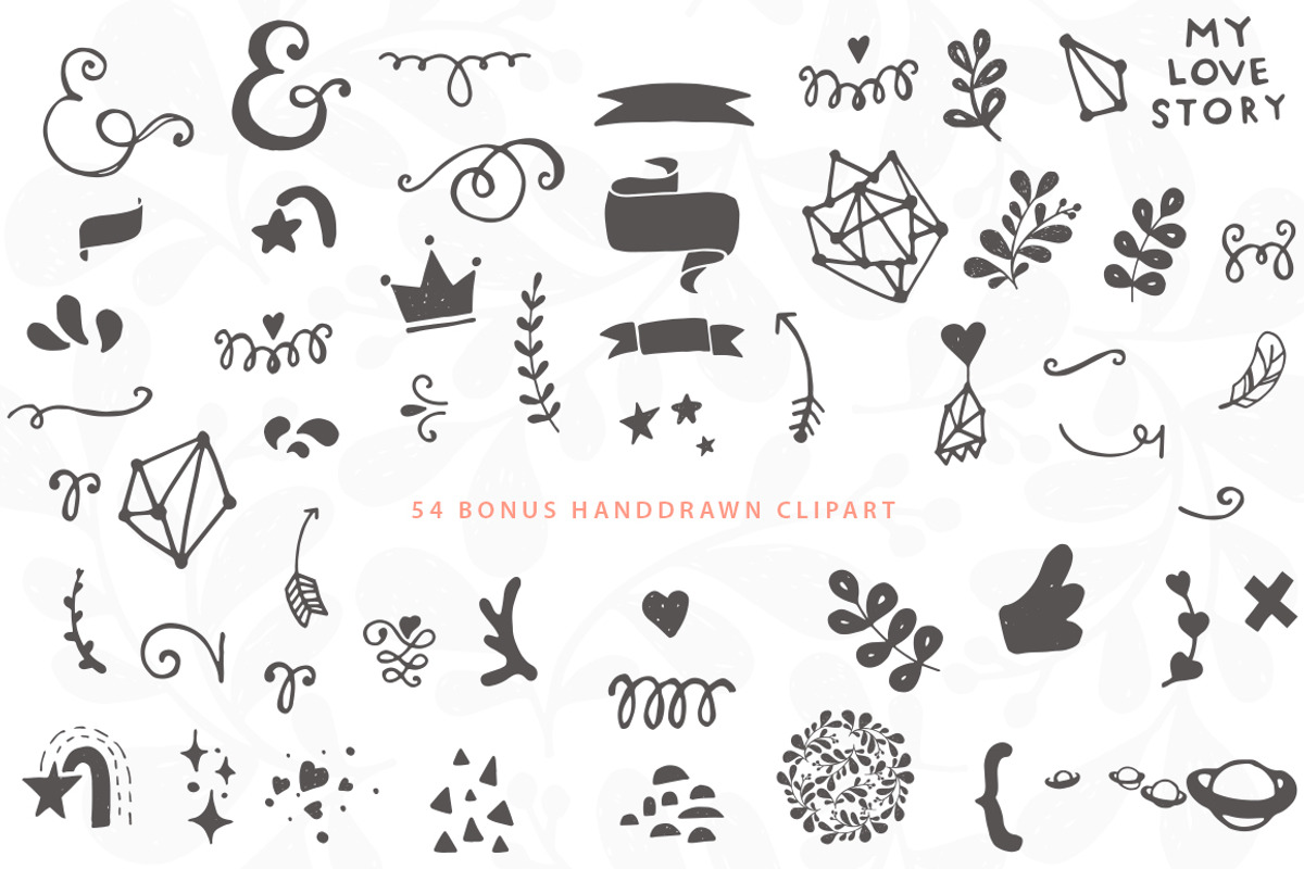 Love Lettering Pack, an Illustration by Julia Lair (Photo 8 of 13)