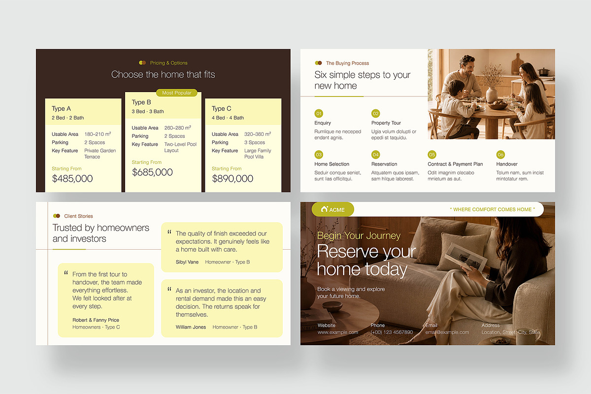 Real Estate Presentation Template, a Presentation Template by BrandPacks (Photo 6 of 7)