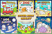 Dog Moments Puppy Life Coloring Page, an Animal Illustration by Coco Bloom (Thumbnail 4 of 4)