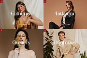Featkiss - Modern Stylish, a Serif Font by RockboyStd (Thumbnail 6 of 12)