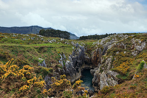 Bay of Biscay rocky coast, Spain., a Nature Photo by YuriyB