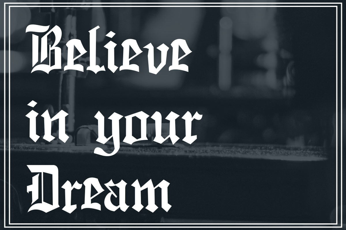 Mekre Decorative Font, a Blackletter Font by WhymoreArt (Photo 2 of 5)
